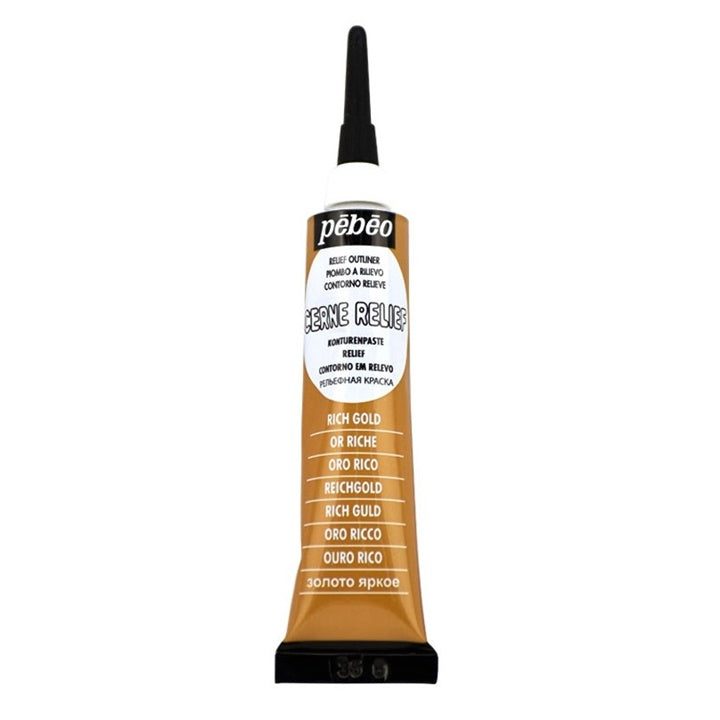 Pebeo Cerne Relief Konturpaste 20 ml | verschiedene Farben — Bild 7