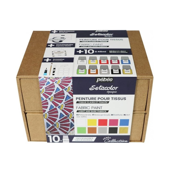 Pebeo Deckende Textilfarbe Set — Bild 2