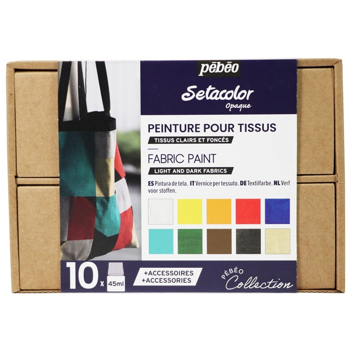 Pebeo Deckende Textilfarbe Set — Bild 1