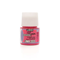 Pebeo Fantasy Moon Effektfarbe 45 ml – Fluorescent Rosa