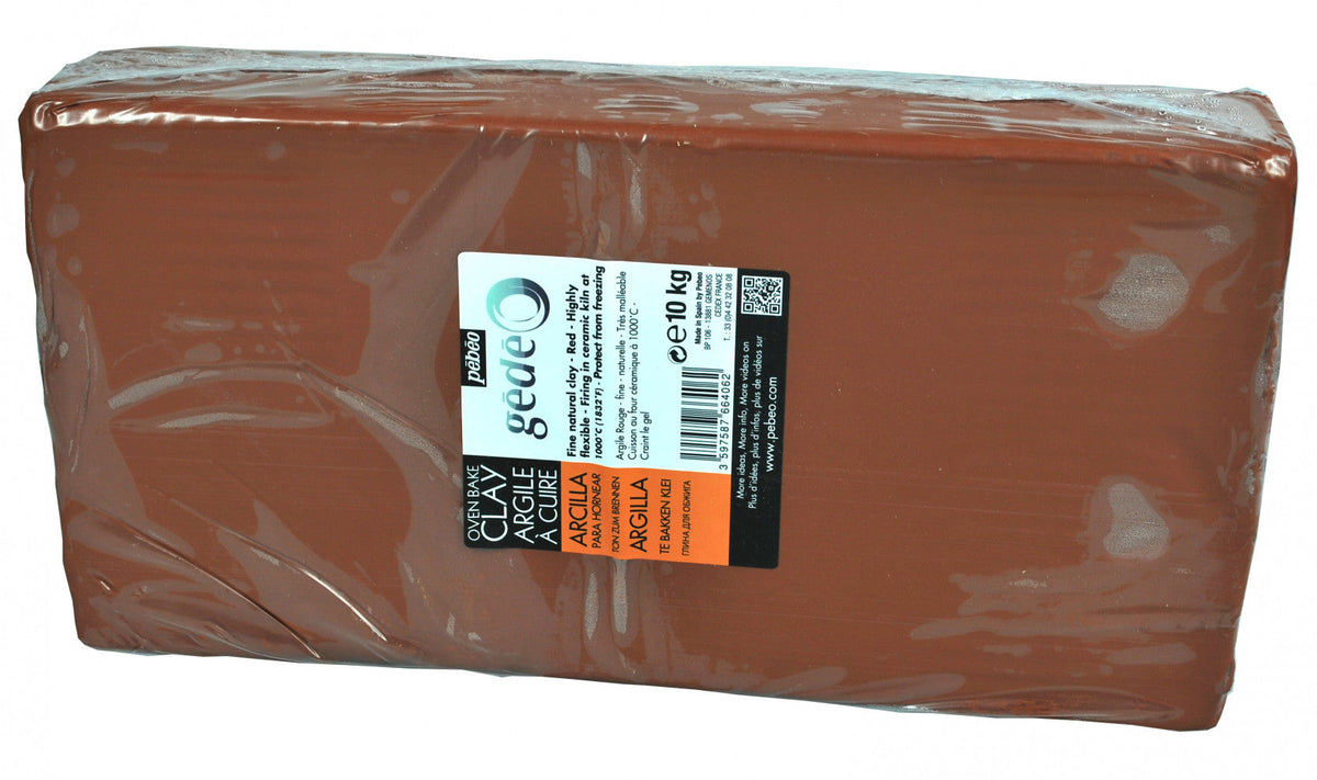 Pebeo Gédéo Töpferton 5 kg Rot – 10 kg červená