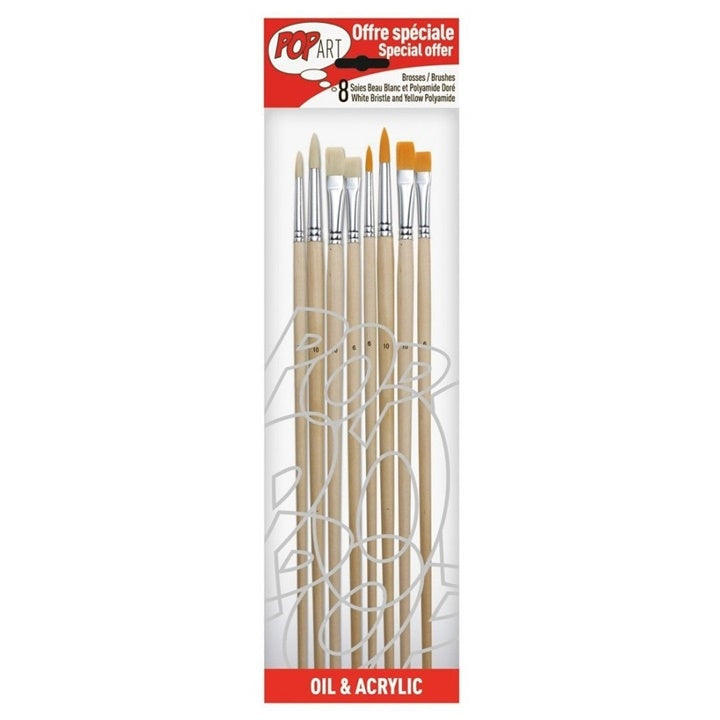 Pebeo Gemischte Borsten Pinsel Set — Bild 2