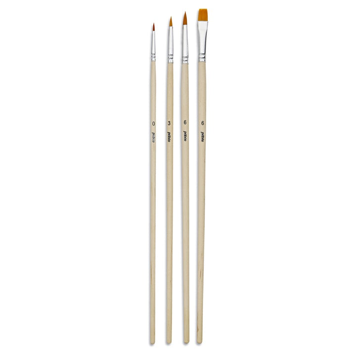 Pebeo Golden Taklon Pinsel Set — Bild 4