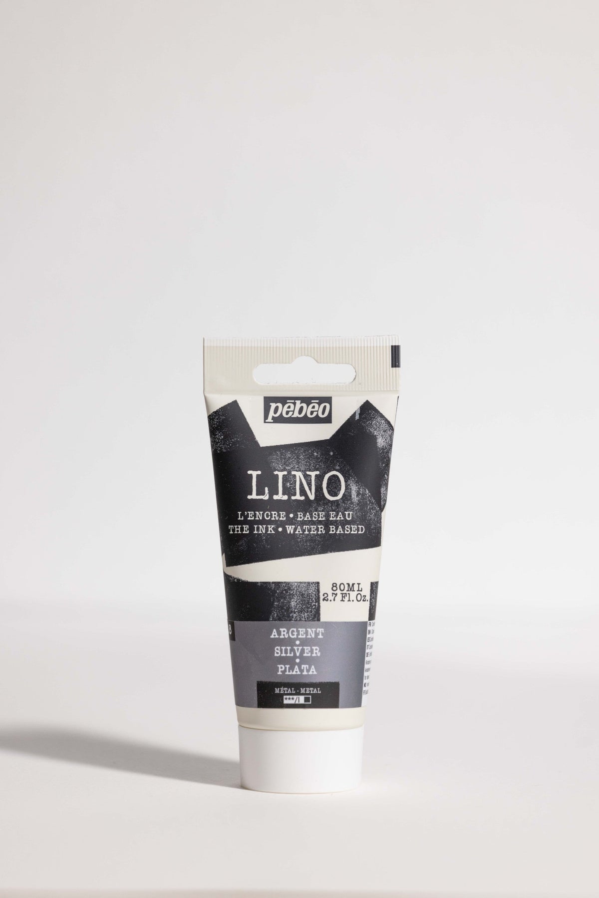 Pebeo Linoldruckfarbe 80 ml – Silber