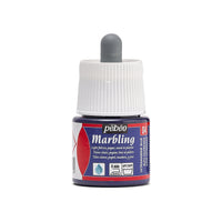 Pebeo Marbling Marmorierfarbe 45 ml – Ultramarinblau