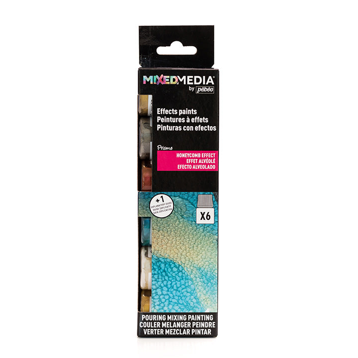 Pebeo Mixed Media Prisme Effektfarben-Set – 6 x 20 ml — Bild 2