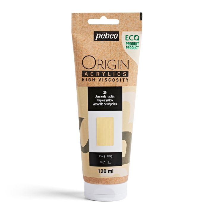 Pebeo ORIGIN Acrylfarbe 120 ml – Neapel Gelb