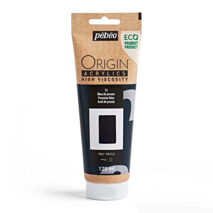 Pebeo ORIGIN Acrylfarbe 120 ml – Preußisch Blau