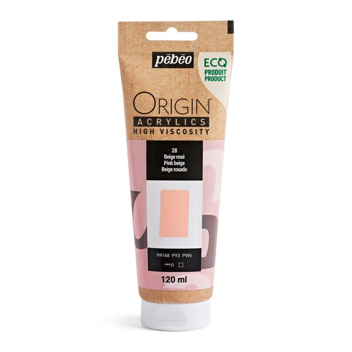 Pebeo ORIGIN Acrylfarbe 120 ml – Rosabeige