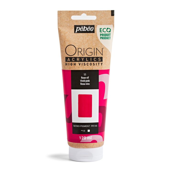 Pebeo ORIGIN Acrylfarbe 120 ml – vivid Rosa