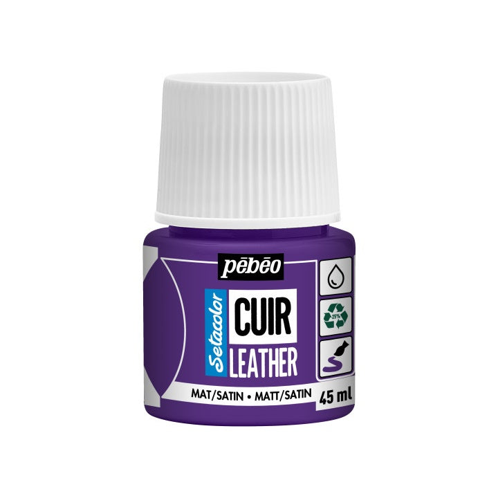 Pebeo Setacolor Lederfarbe matt/satin 45 ml | verschiedene Farben — Bild 8