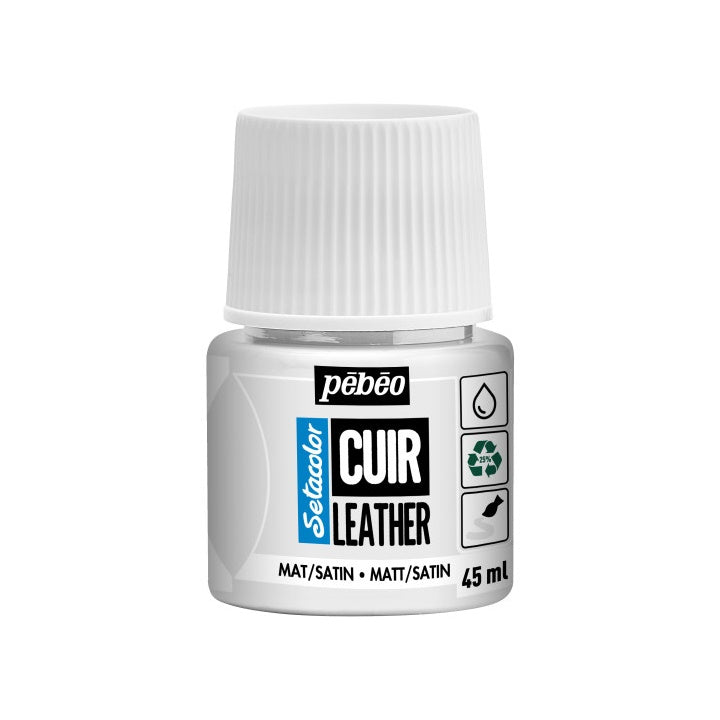 Pebeo Setacolor Lederfarbe matt/satin 45 ml | verschiedene Farben — Bild 1