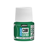 Pebeo Setacolor Lederfarbe matt/satin 45 ml – Kaktusgrün