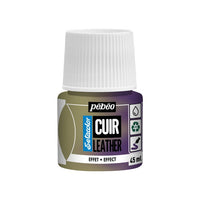 Pebeo Setacolor Lederfarbe mit Effekt 45 ml – duochrom Gelb/Violett