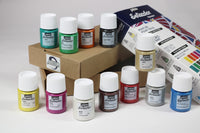 Pebeo Setacolor Stoffmalfarben-Set deckend 12 x 20 ml