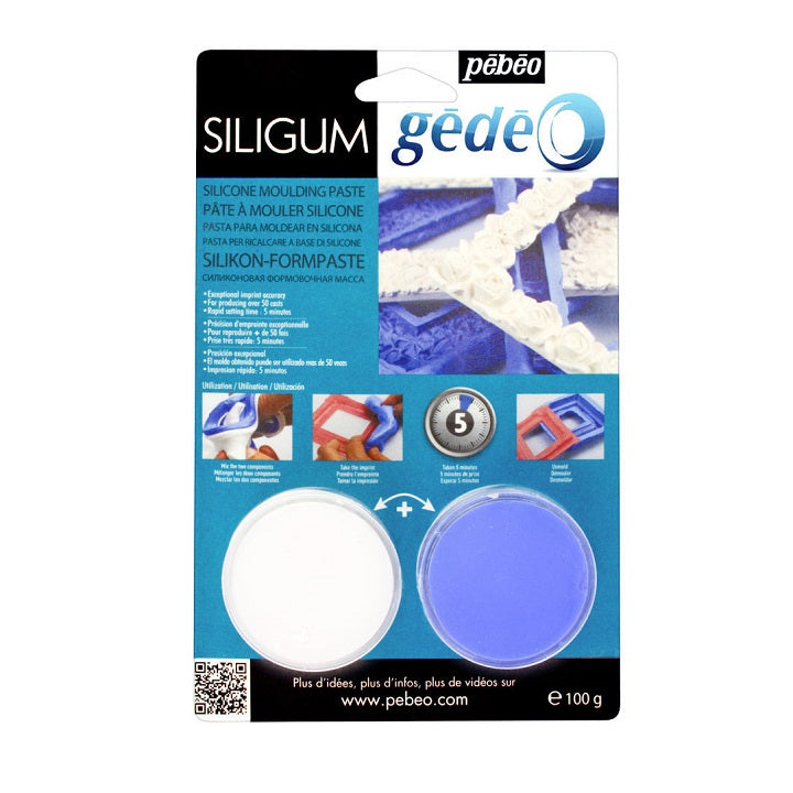 Pebeo Silikon-Modellierpaste zur Formenherstellung | verschiedene Grammaturen — Bild 1