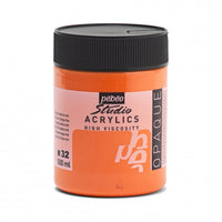 Pebeo Studio Acrylfarbe 500 ml – Kadmiumorange