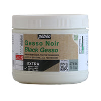 Pebeo Studio Acrylics schwarzes Acryl-Gesso 475 ml