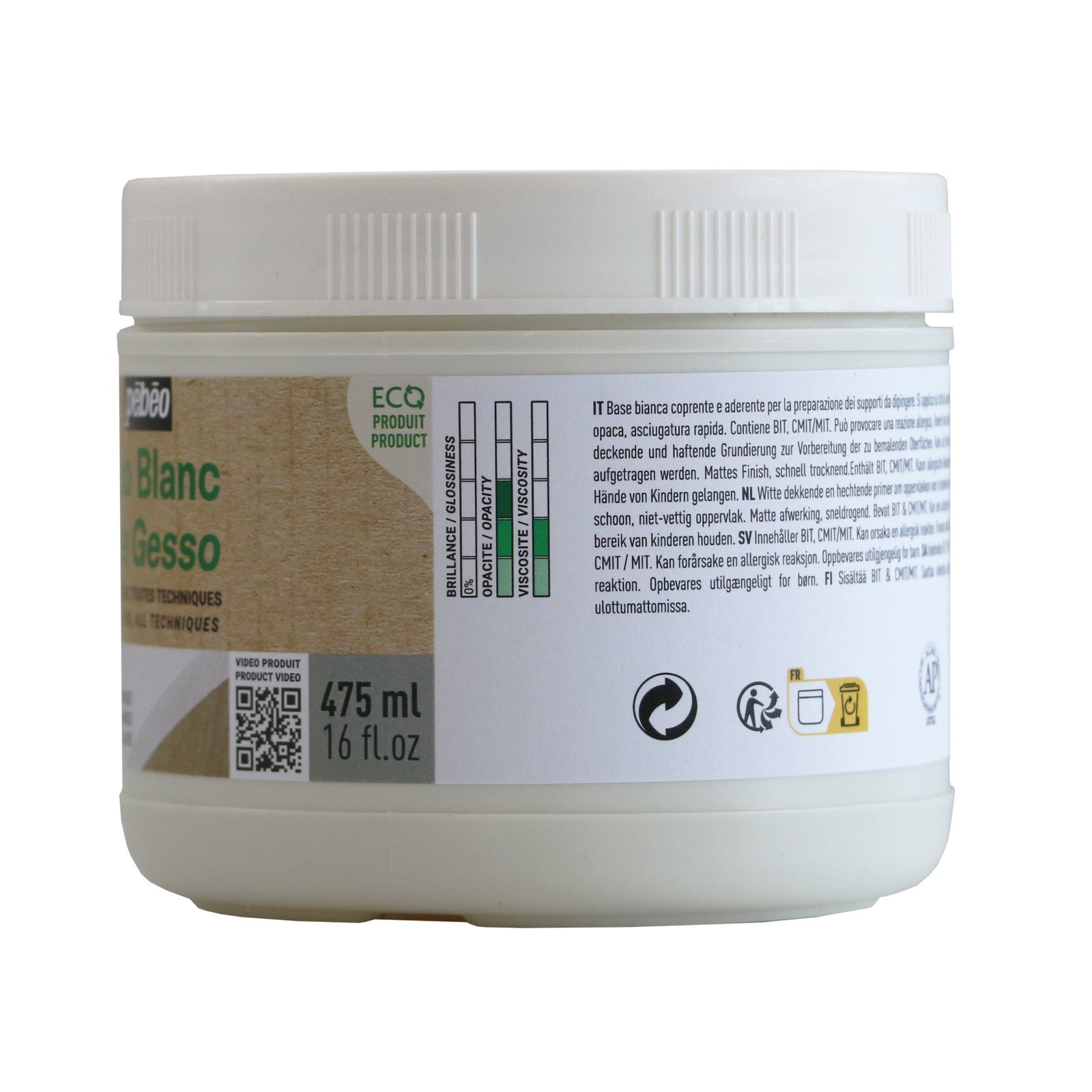 Pebeo Studio Gesso 475 ml