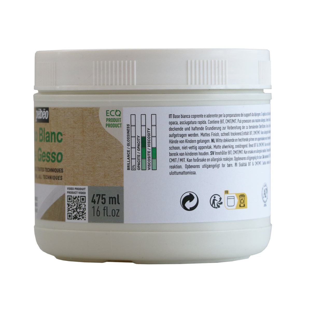 Pebeo Studio Gesso 475 ml