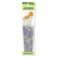 Pebeo Synthetik-Flachpinsel-Set — Bild 1