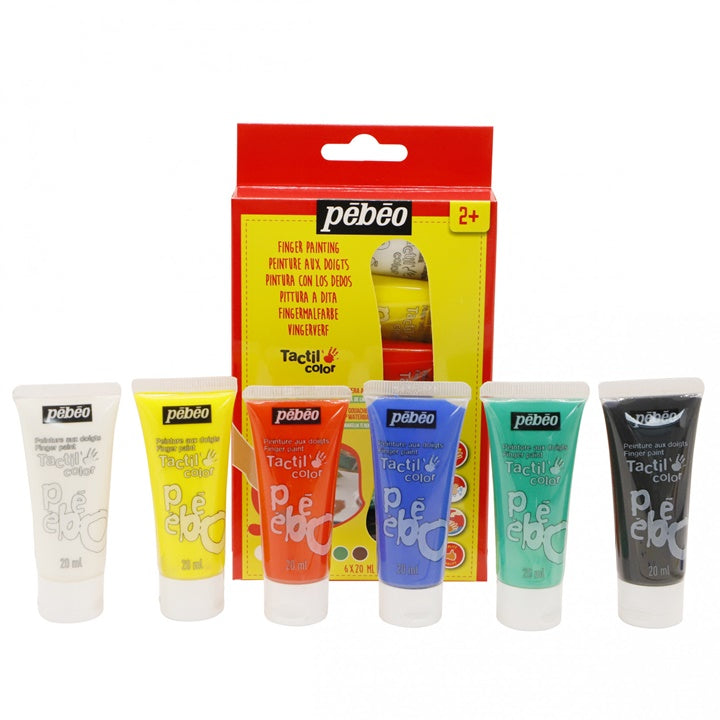 Pebeo Tactilcolor Fingerfarben-Set — Bild 1