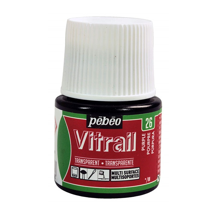 Pebeo Vitrail Glasmalfarbe 45 ml | verschiedene Farben — Bild 30