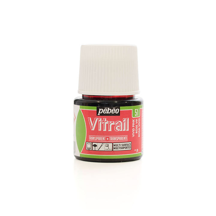 Pebeo Vitrail Glasmalfarbe 45 ml | verschiedene Farben — Bild 2
