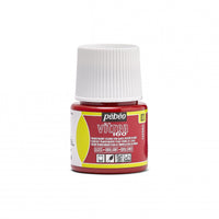 Glasmalfarbe Pebeo Vitrea 160 glänzend 45 ml – Paprika