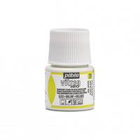 Glasmalfarbe Pebeo Vitrea 160 glänzend 45 ml – Schleierweiß