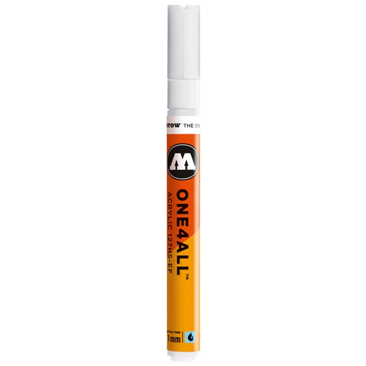 MOLOTOW ONE4ALL Acrylmarker 1 mm – 180 Signal schwarz