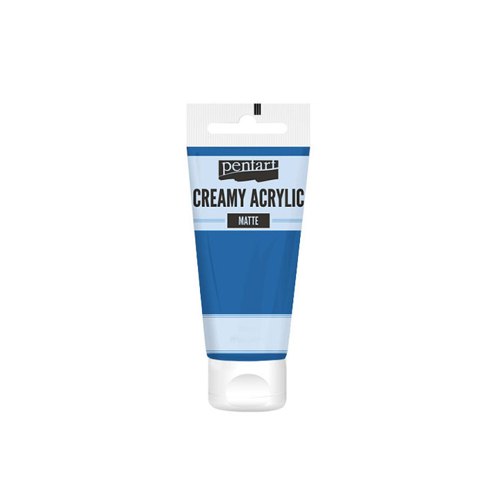 Pentart cremige Acrylfarbe matt 60 ml – Hellblau