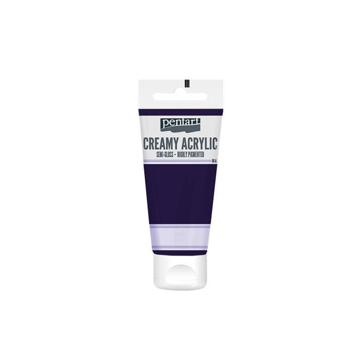Pentart cremige Acrylfarbe, seidenmatt, 60 ml | verschiedene Farbtöne — Bild 21