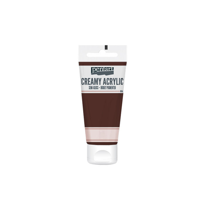 Pentart cremige Acrylfarbe, seidenmatt, 60 ml | verschiedene Farbtöne — Bild 5