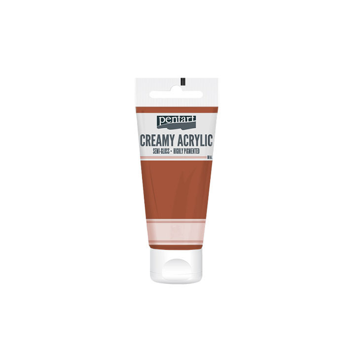 Pentart cremige Acrylfarbe, seidenmatt, 60 ml | verschiedene Farbtöne — Bild 3
