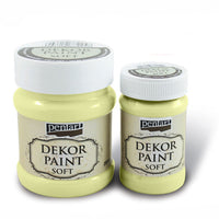 PENTART Dekofarbe Soft 100 ml – 21474 - Gelb
