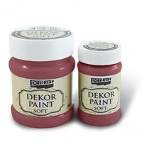 PENTART Dekofarbe Soft 100 ml – 21477 - burgundy rot