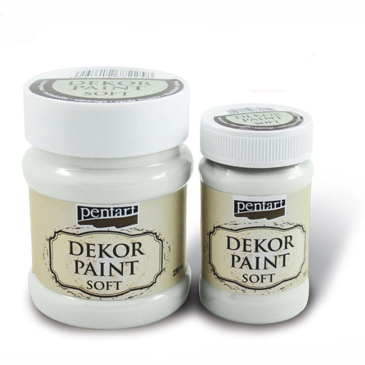 PENTART Dekofarbe Soft 100 ml – 21627 - cremeweiß