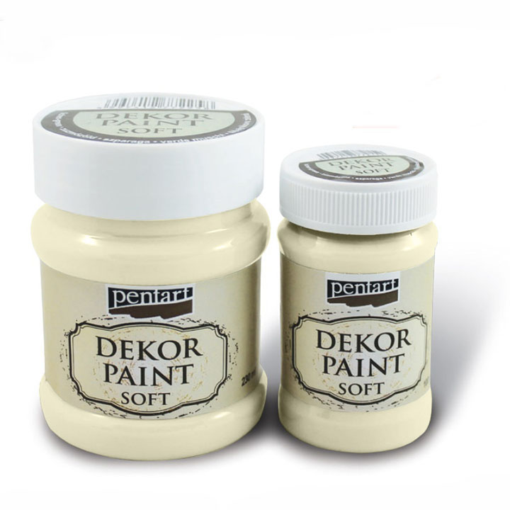 PENTART Dekofarbe Soft 100 ml – 21637 - Elfenbein