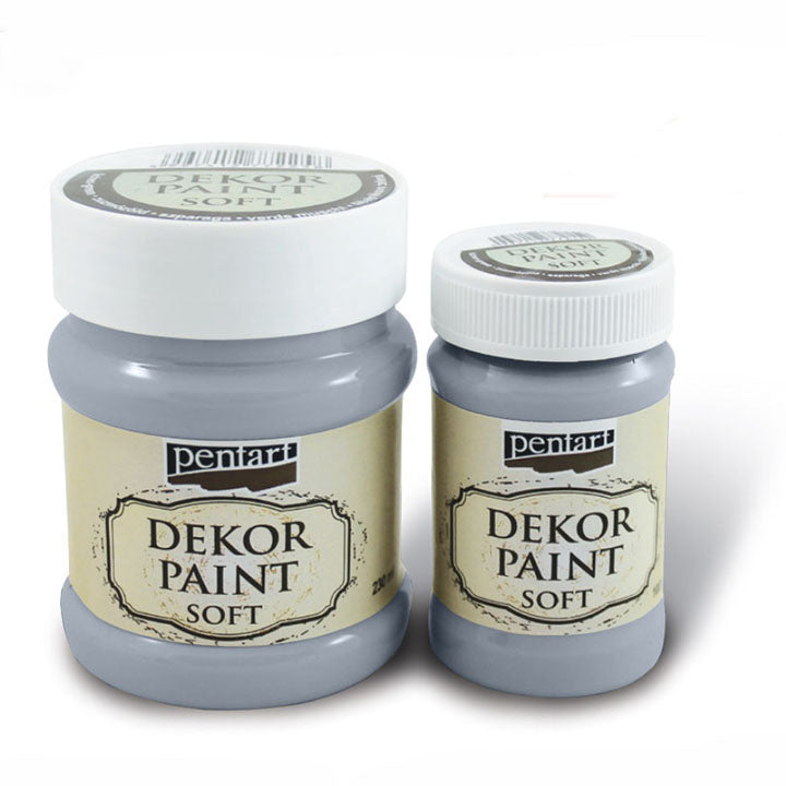 PENTART Dekofarbe Soft 100 ml – 21639 - Grau