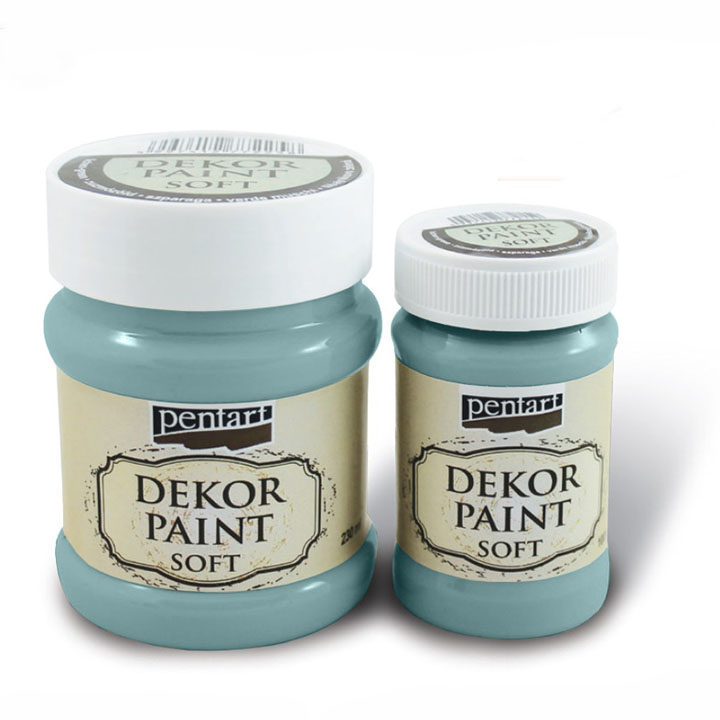 PENTART Dekofarbe Soft 100 ml – 21645 - country-Blau