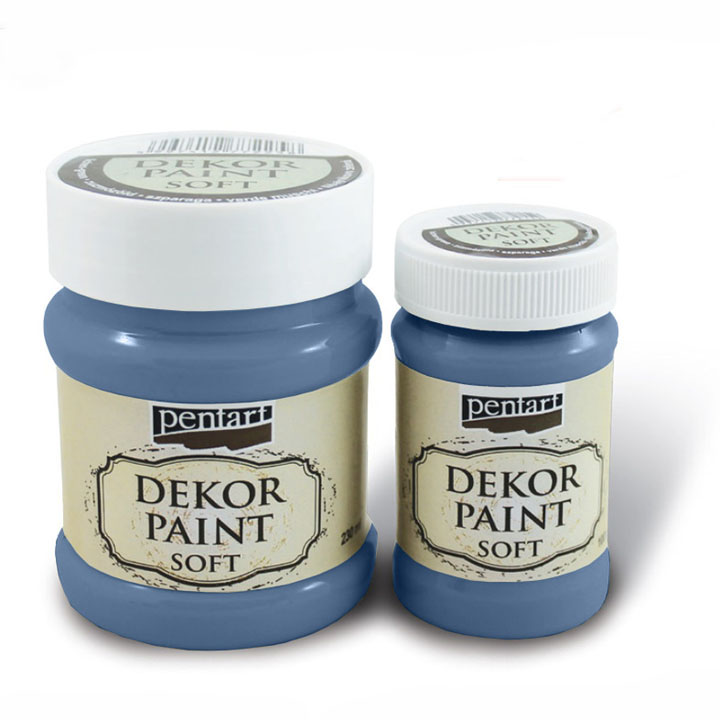 PENTART Dekofarbe Soft 100 ml – 21647 - Denim