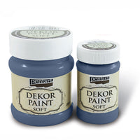PENTART Dekofarbe Soft 100 ml – 21648 - indigo