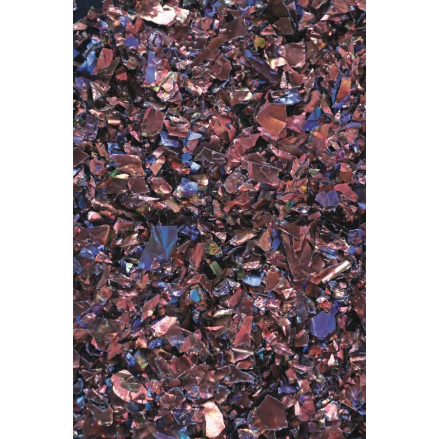 Pentart Galaxy Flakes – Schimmernde Effektflocken – Mars Braun
