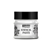Pentart Metallic Schablonierpaste 50 ml – 29408 Silber