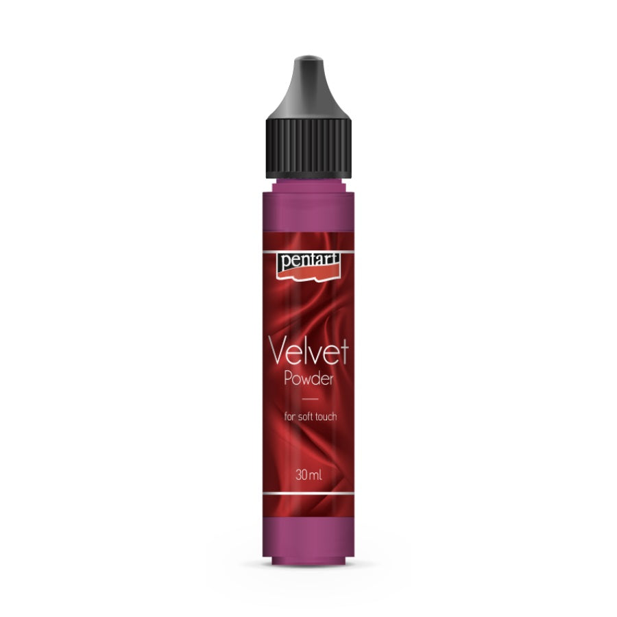 Pentart Samtpuder zum Dekorieren | verschiedene Farben — Bild 6