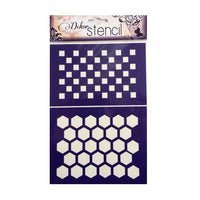 PENTART Selbstklebende Schablone A5 – Geometrische Formen M24 — Bild 1