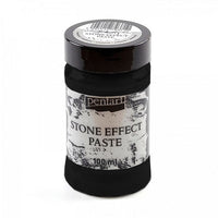 Pentart Stein-Effekt-Paste 100 ml – anthrazit