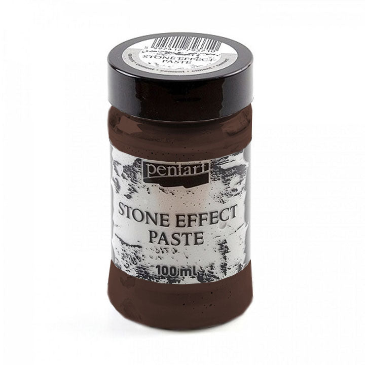 Pentart Stein-Effekt-Paste 100 ml – Braun Granite