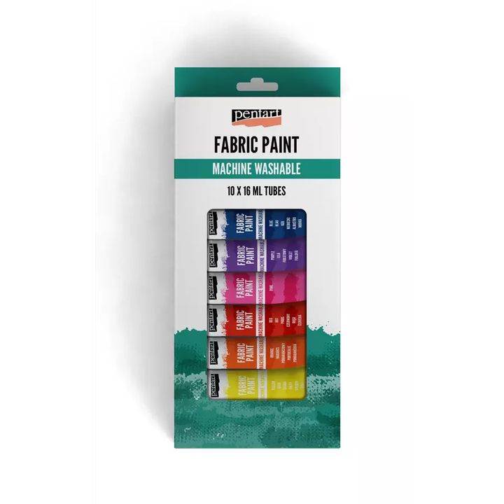 Pentart Textil-Farbset 10x16 ml — Bild 2